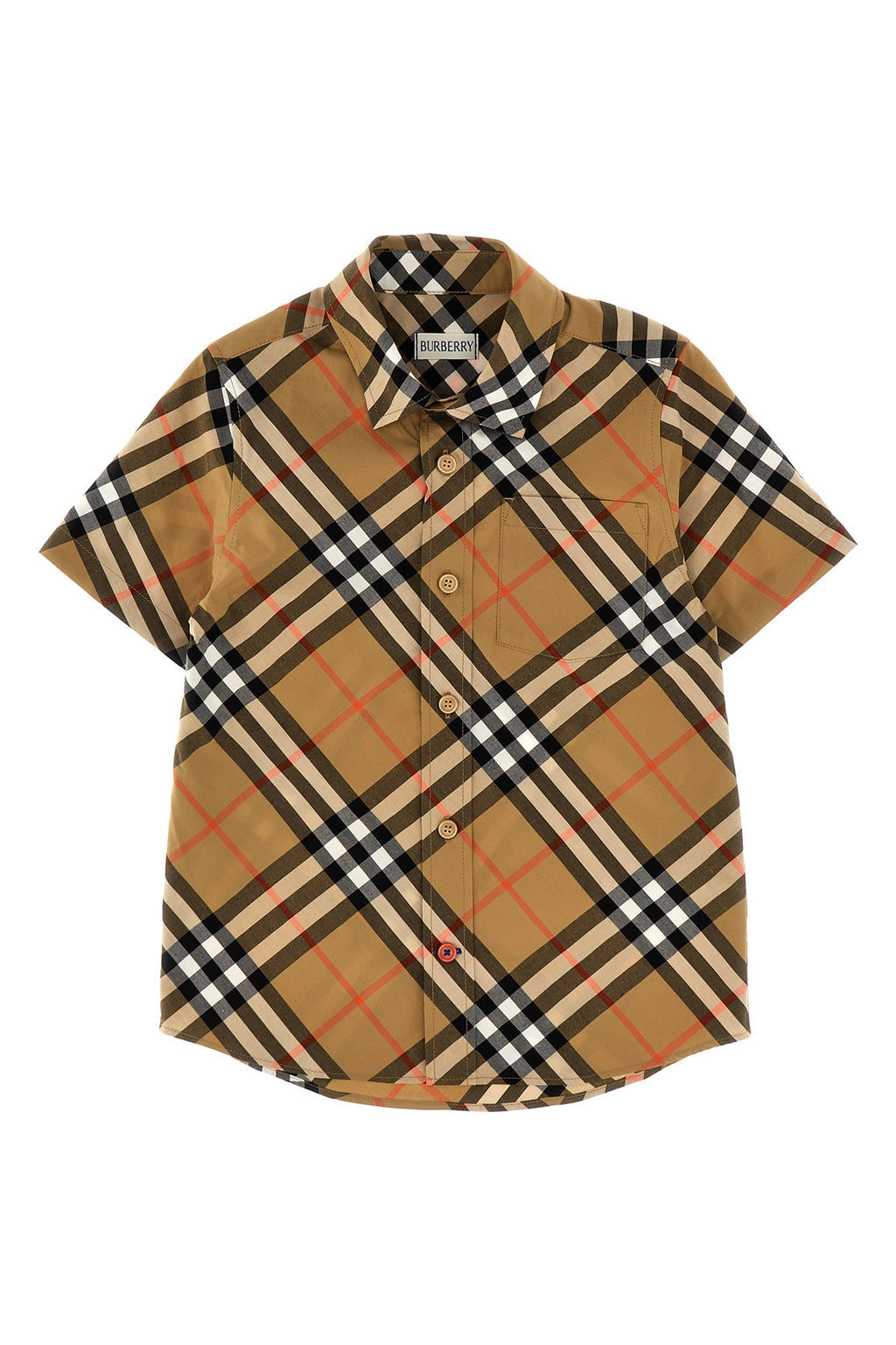 BURBERRY 'Owen' shirt For Baby boy 100% cotton