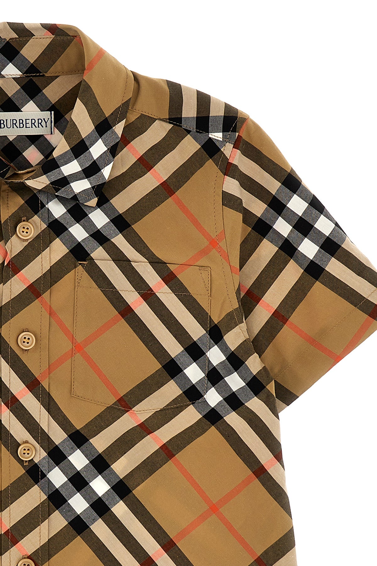 BURBERRY 'Owen' shirt For Baby boy 100% cotton