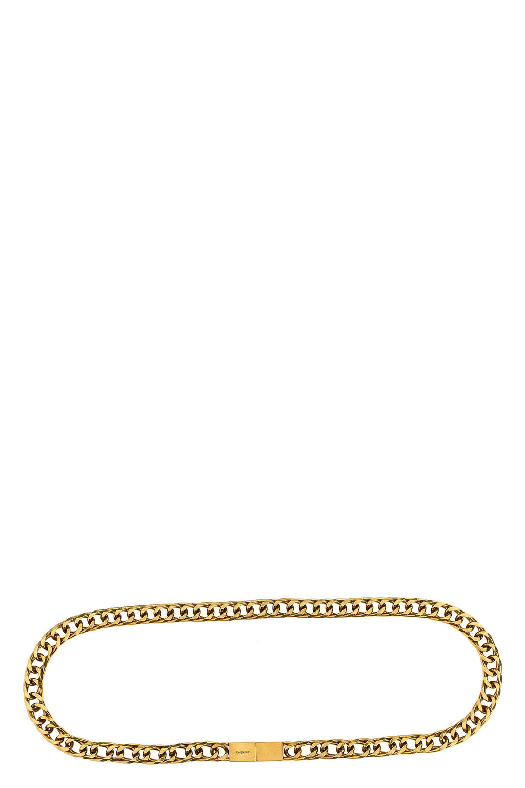 SAINT LAURENT Chain belt For Women 100% brass