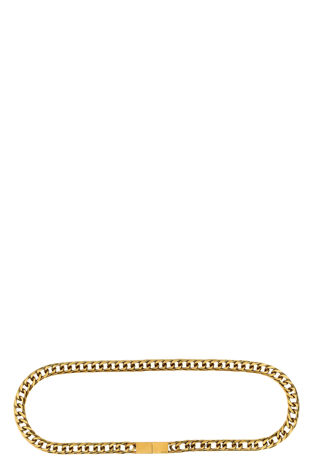 SAINT LAURENT Chain belt For Women 100% brass