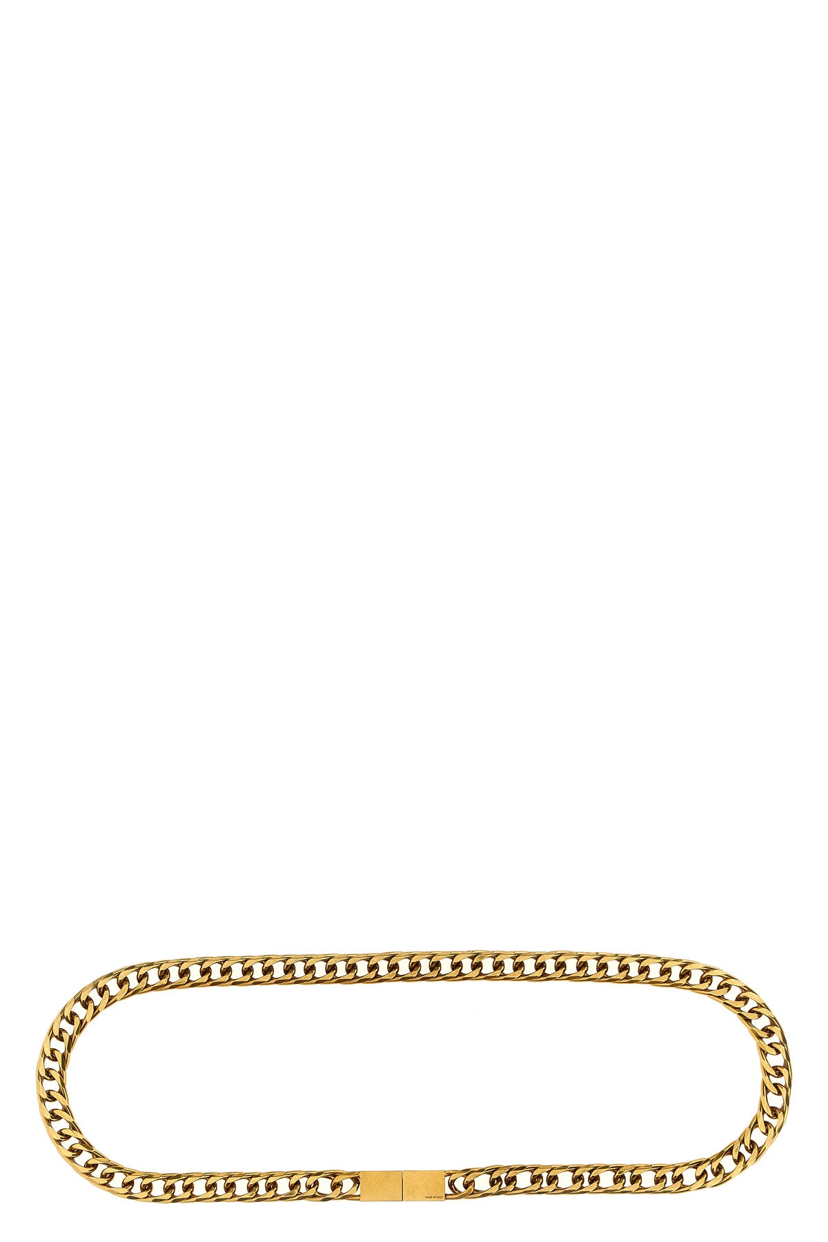 SAINT LAURENT Chain belt For Women 100% brass