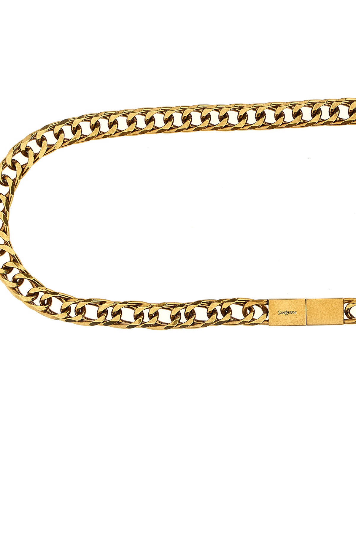 SAINT LAURENT Chain belt For Women 100% brass