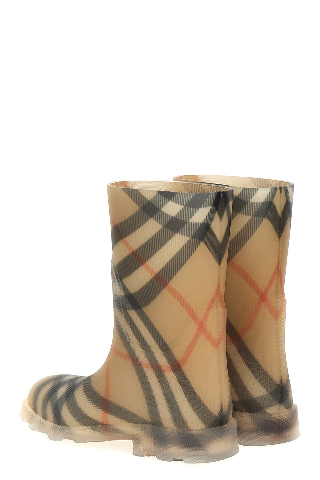 BURBERRY 'Marsh' rain boots For Unisex baby 100% rubber
