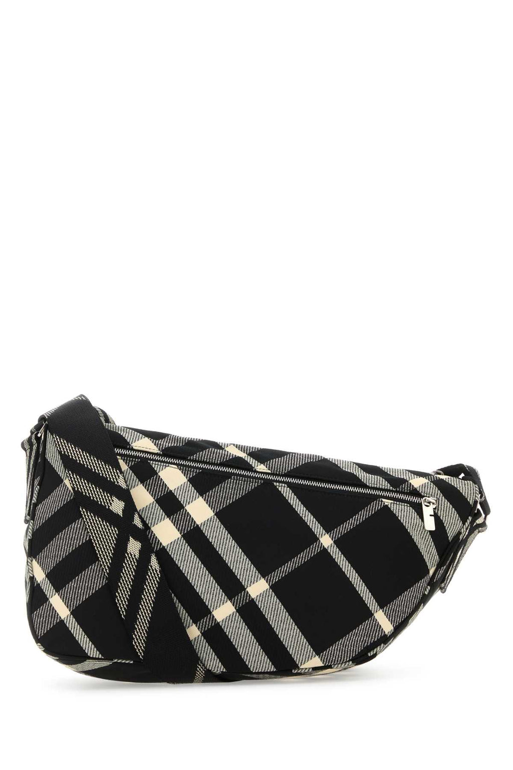 BURBERRY ML SHIELD MESSENGER L CJ1 For Men Exterior: 100% Fabric Lining: 100% Fabric Finishing: Silver metal