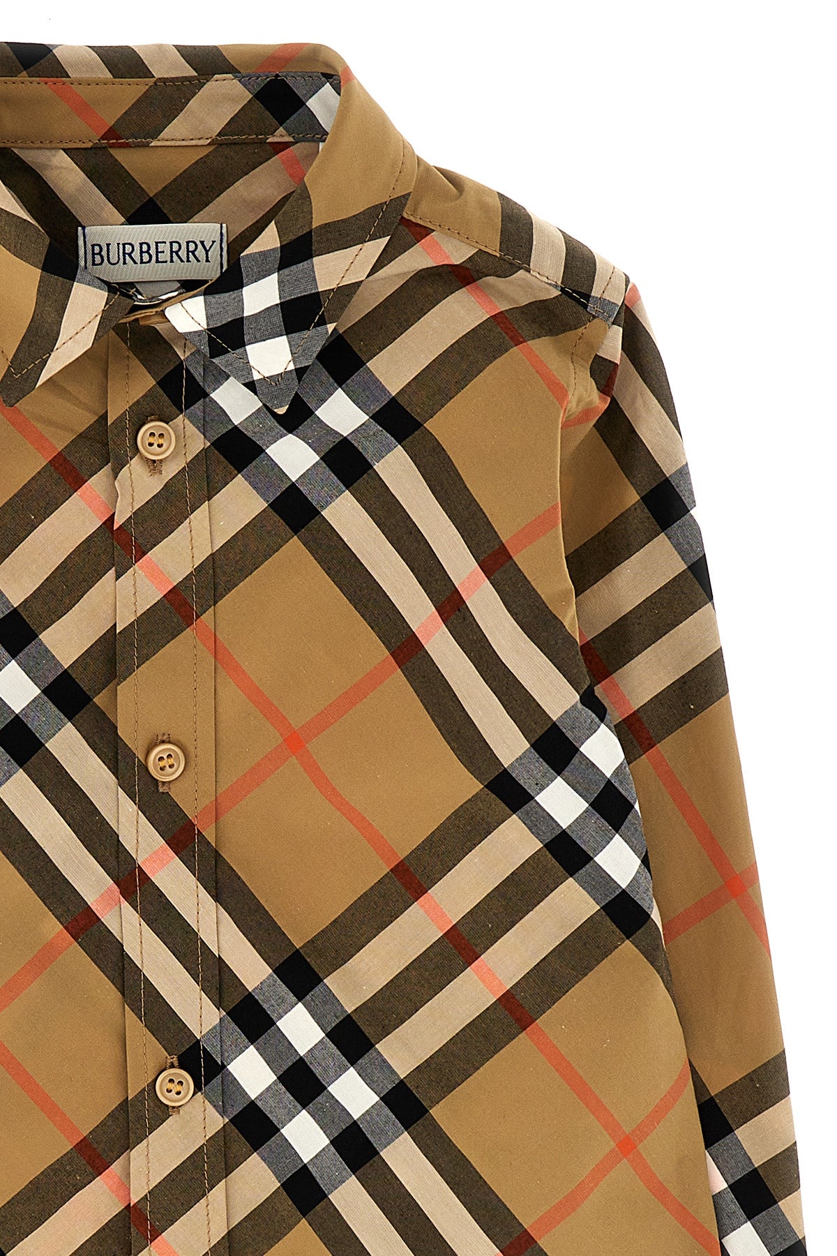 BURBERRY 'Owen' shirt For Baby boy 100% cotton
