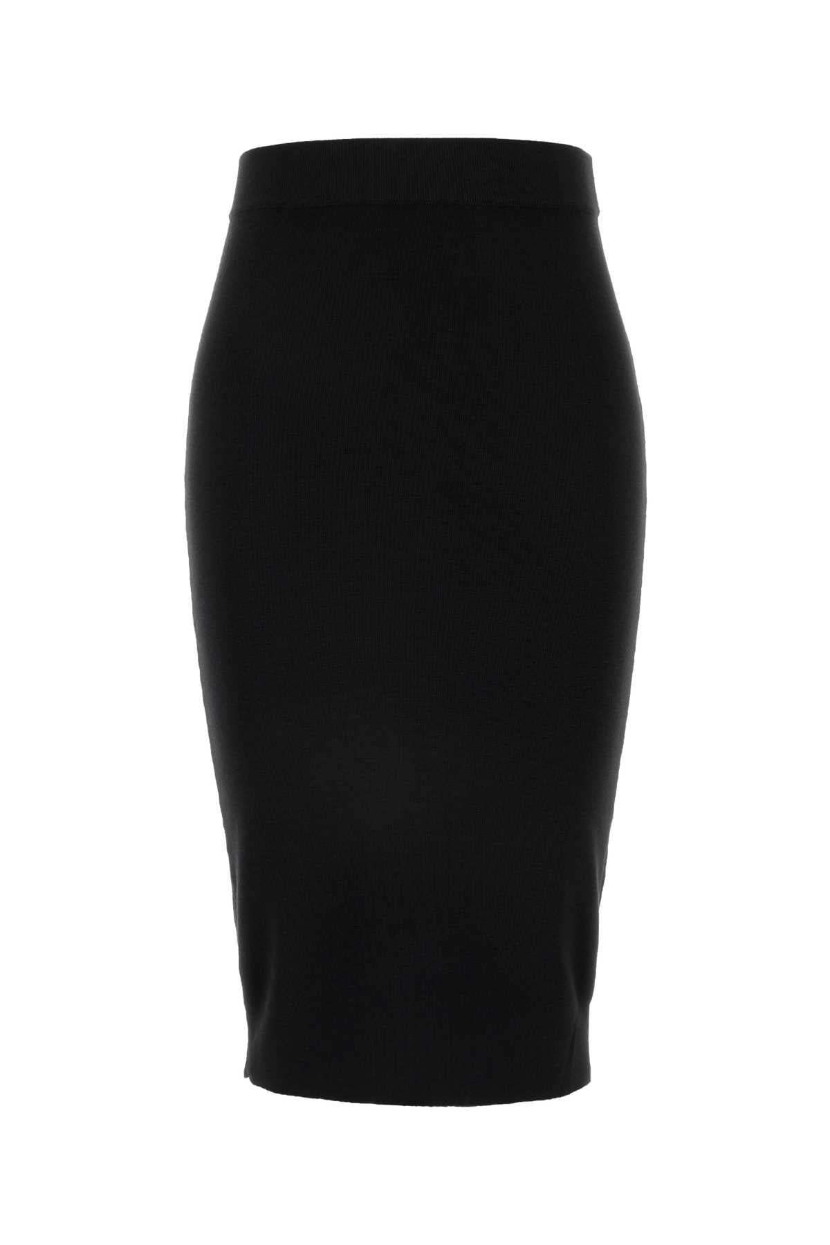 SAINT LAURENT JUPE CRAYTON LAINE COTE For Women Exterior: 100% Wool