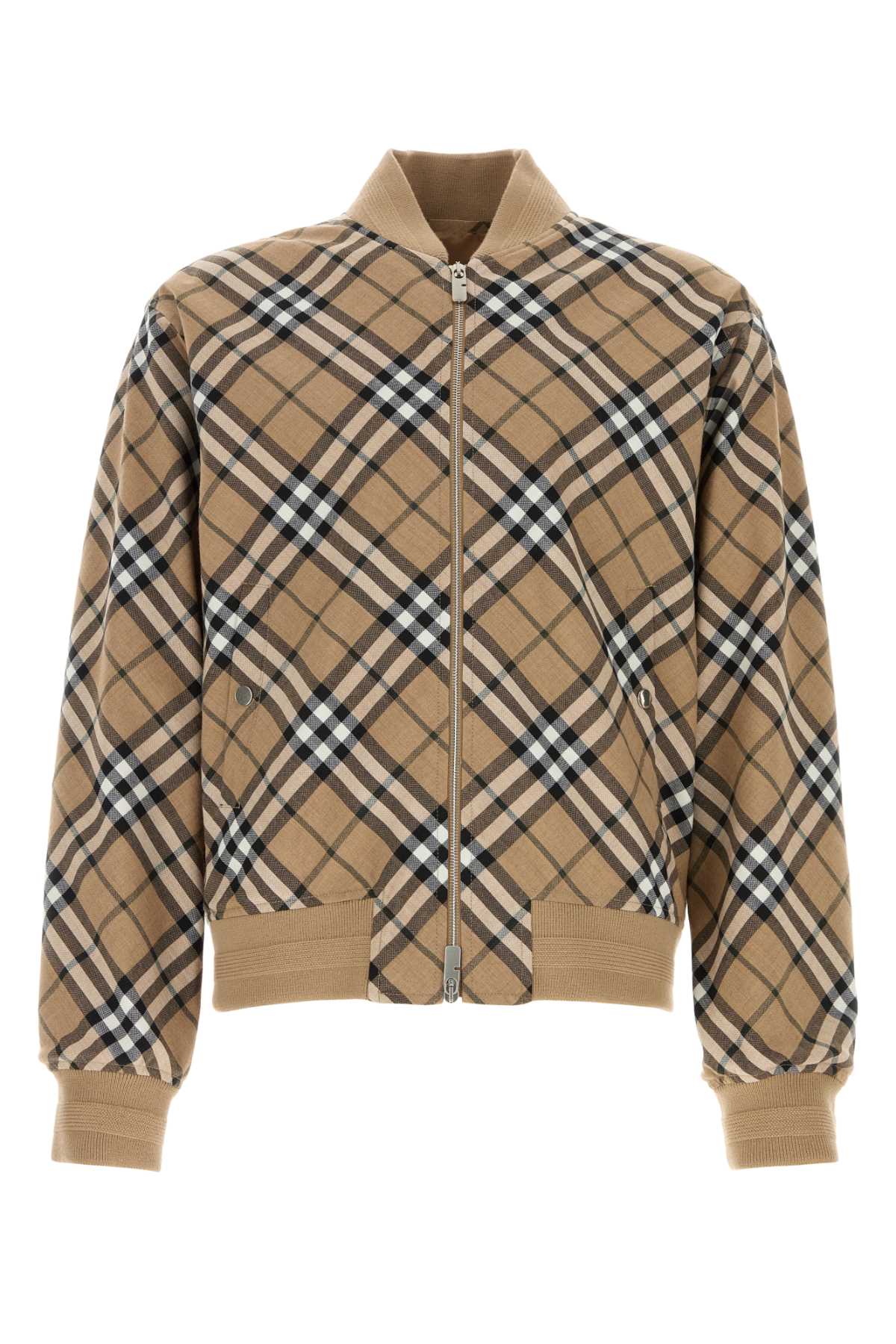 BURBERRY AU24-MW-GIU-7.5.012 For Men Exterior: 55% Polyester 45% Wool Lining: 100% Cupro