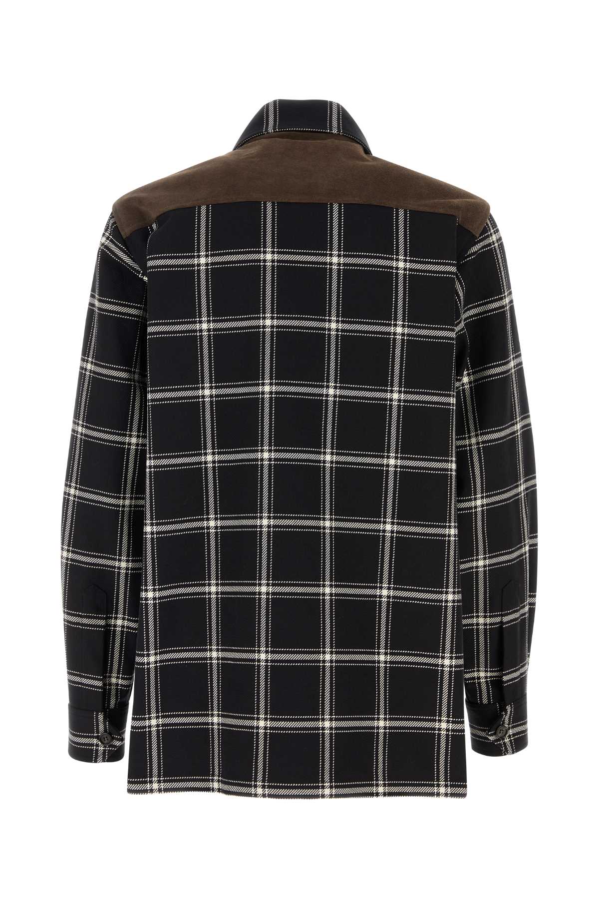 ALEXANDER MCQUEEN LUMBERJACK SHIRT For Men Exterior: 100% Cotton