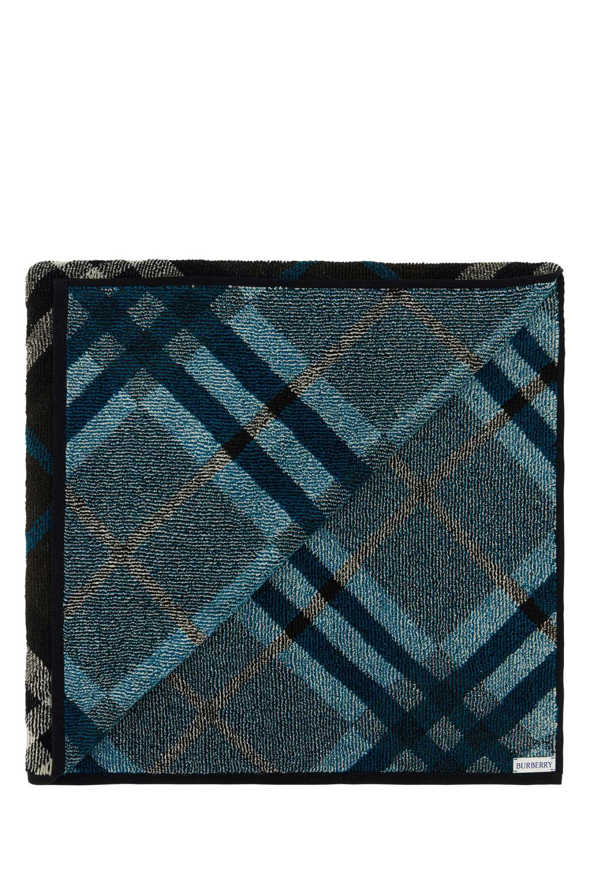 BURBERRY HM BIAS CHECK TOWEL For UNISEX Exterior: 100% Cotton