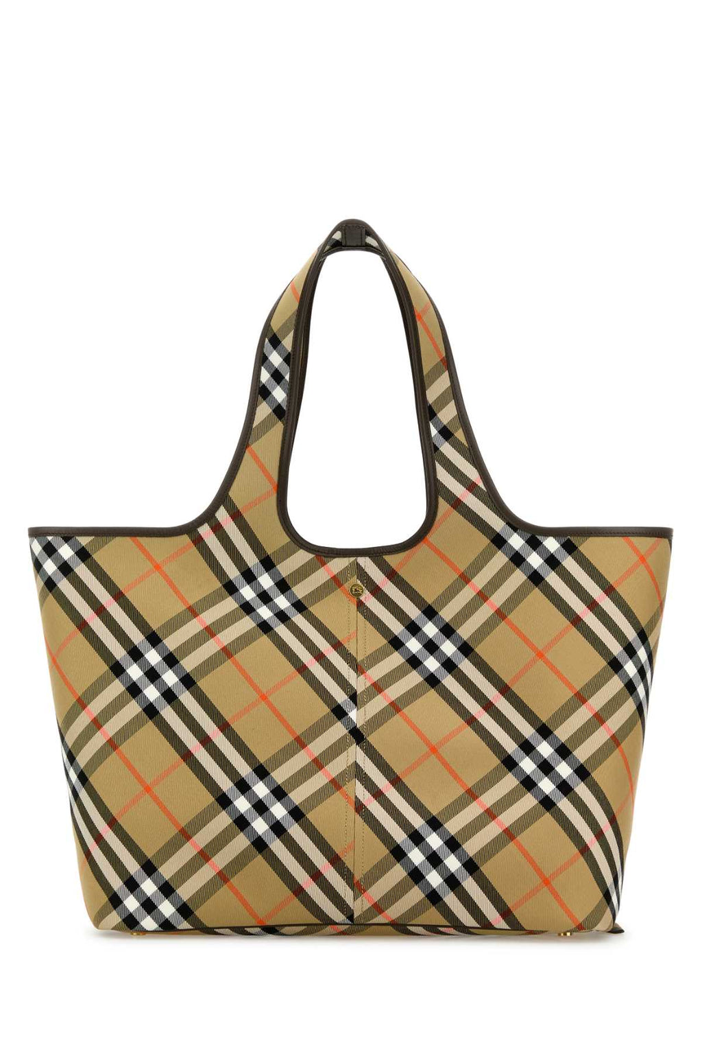 BURBERRY LL MD EW TOTE CJ1 For Women Exterior: 100% Cotton Finishing: Golden metal