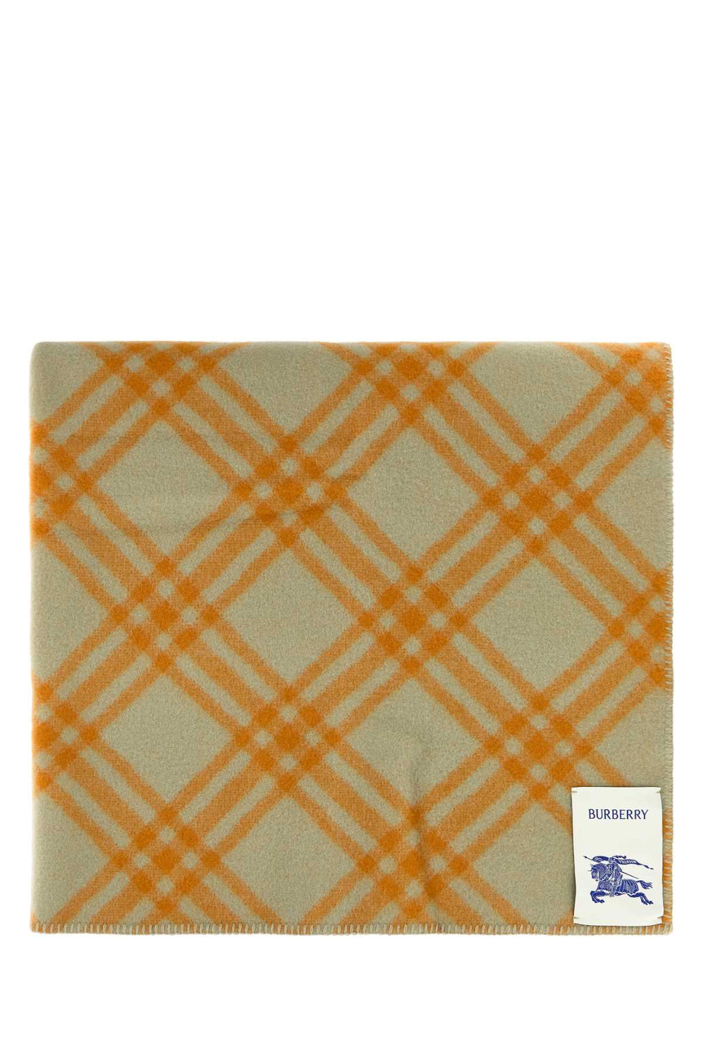 BURBERRY HM TRI BAR CHK WO BLK For Women Exterior: 100% Wool