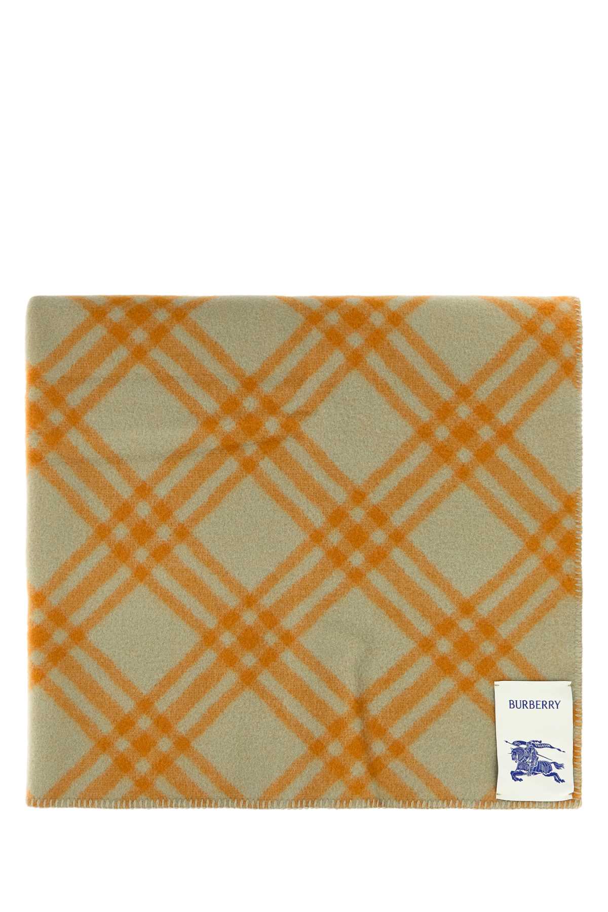 BURBERRY HM TRI BAR CHK WO BLK For Women Exterior: 100% Wool