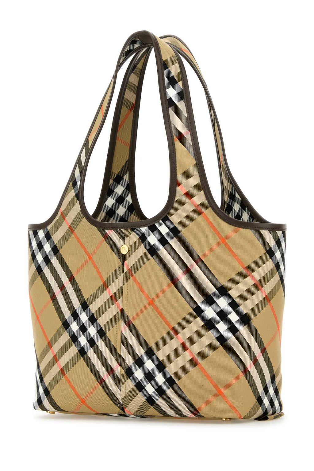 BURBERRY LL MD EW TOTE CJ1 For Women Exterior: 100% Cotton Finishing: Golden metal