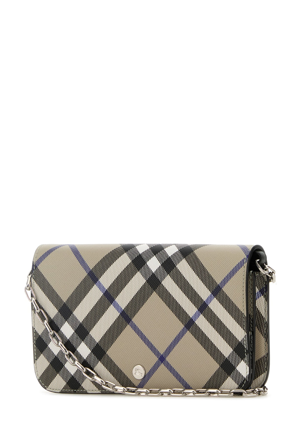 BURBERRY LS WALLET ON CHAIN BIN For Women 55%POLYURETHANE 25%POLYESTER 20%COTTON