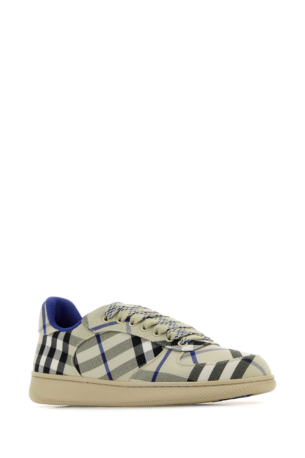 BURBERRY LF TERRACE CHK For Women Exterior: 100% Polyester 100% Cotton Interior: 100% Fabric 100% Leather Sole: Rubber