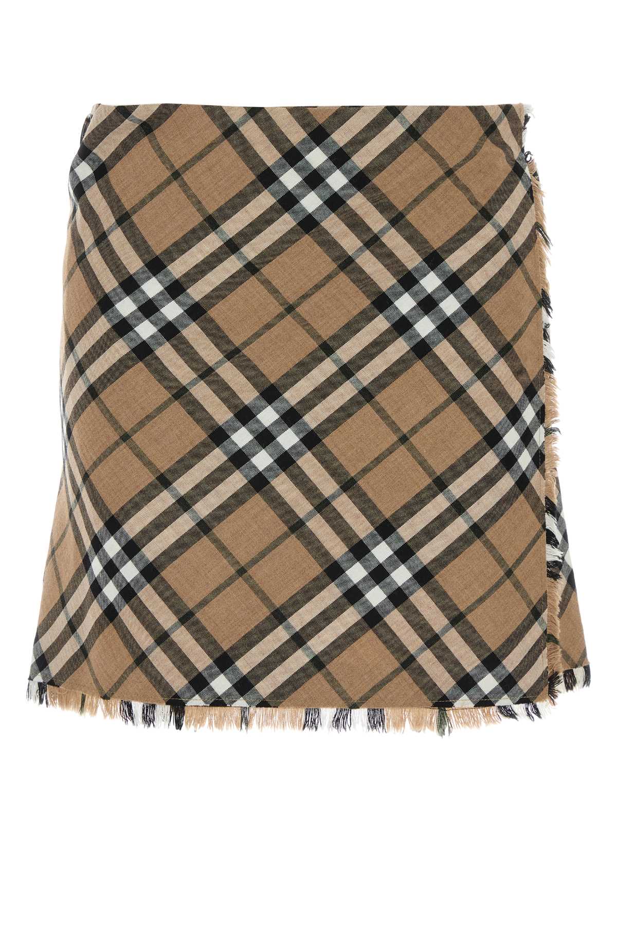 BURBERRY AU24-WW-GLE-4.3.015 For Women Exterior: 55% Polyester 45% Wool