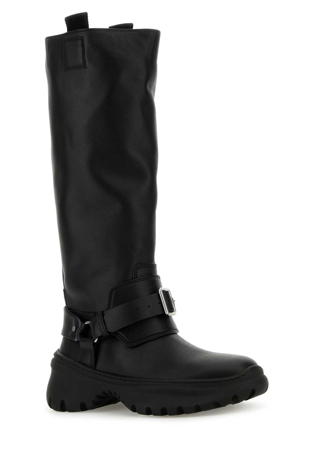 BURBERRY LF STOMP HIGH For Women Exterior: 100% Calf Interior: 100% Calf Sole: Rubber