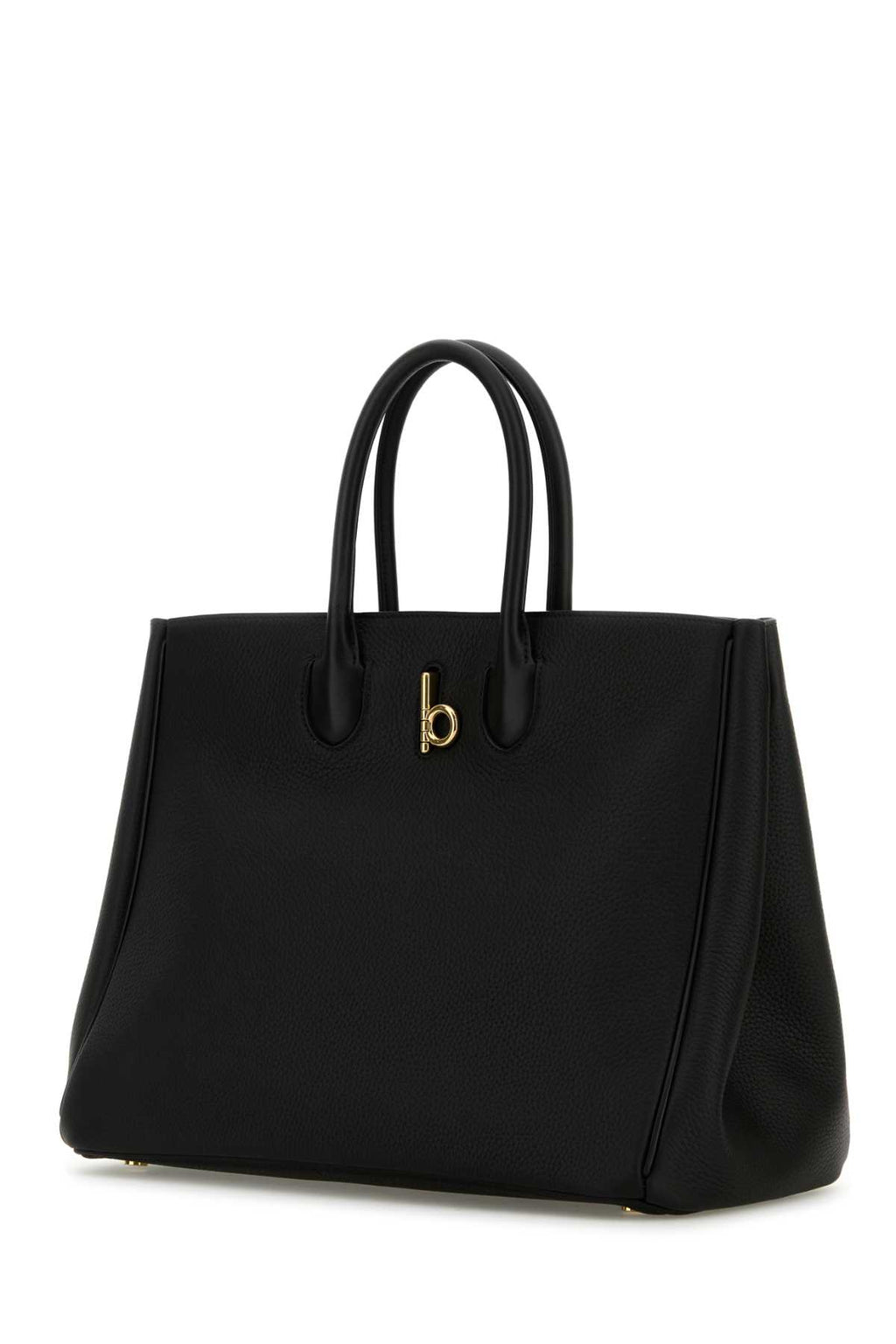 BURBERRY LL M ROCKING HORSE TOTE LGL For Women Exterior: 100% Calf Lining: 100% Suede Finishing: Golden metal