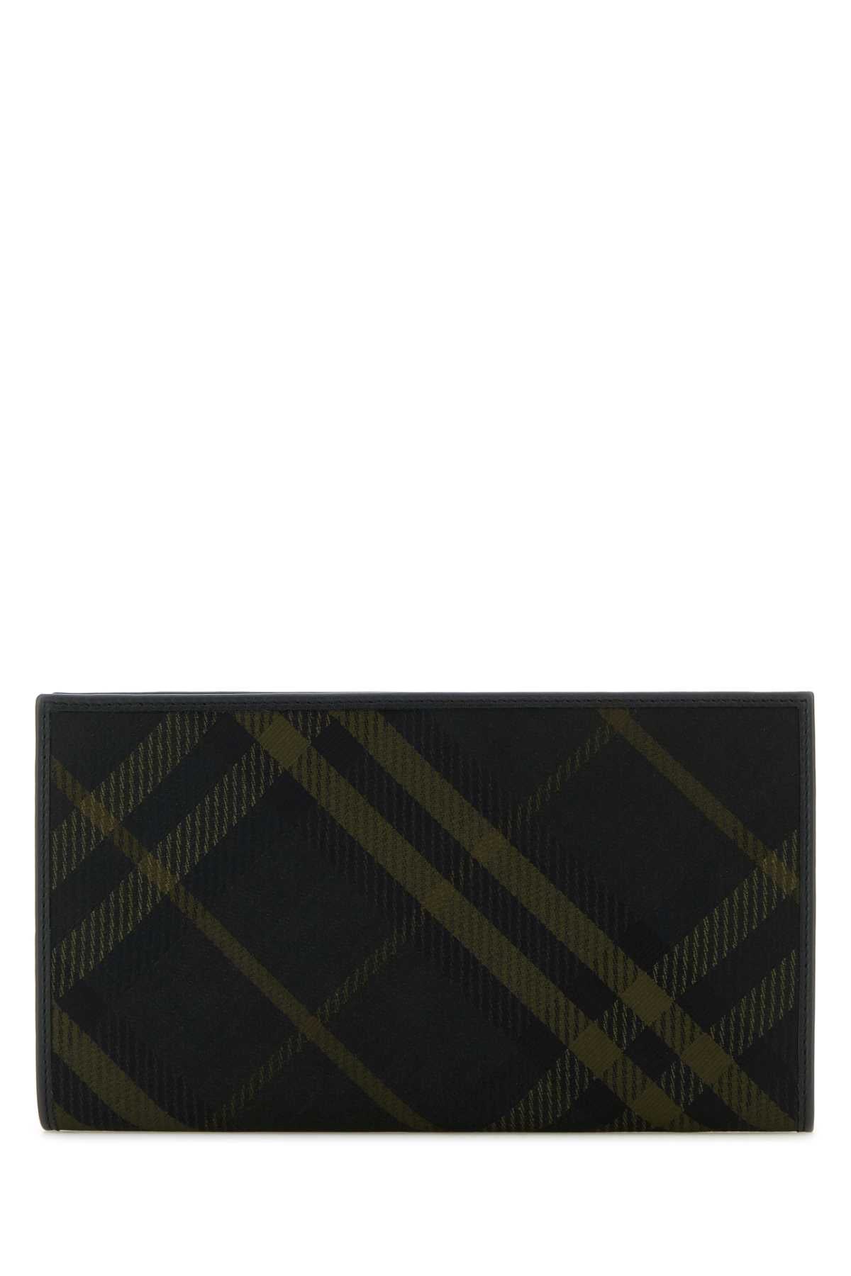 BURBERRY MS CONTINENTAL WALLET WWW For Men Exterior: 765% Polyester 35% Cotton