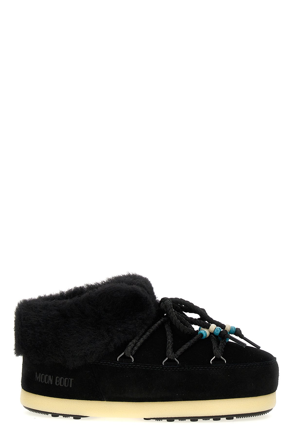MOON BOOT 'Mule suede beads' ankle boots For Women 75% cow suede 25% shearling