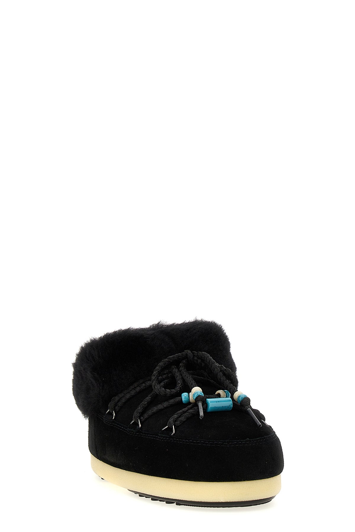 MOON BOOT 'Mule suede beads' ankle boots For Women 75% cow suede 25% shearling