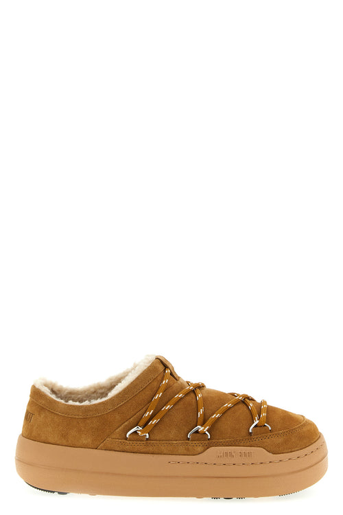 MOON BOOT 'Park Slipper' mules For Women 90% cow suede 10% polyamide