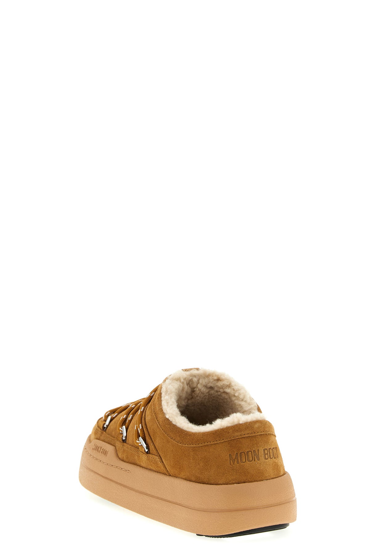 MOON BOOT 'Park Slipper' mules For Women 90% cow suede 10% polyamide