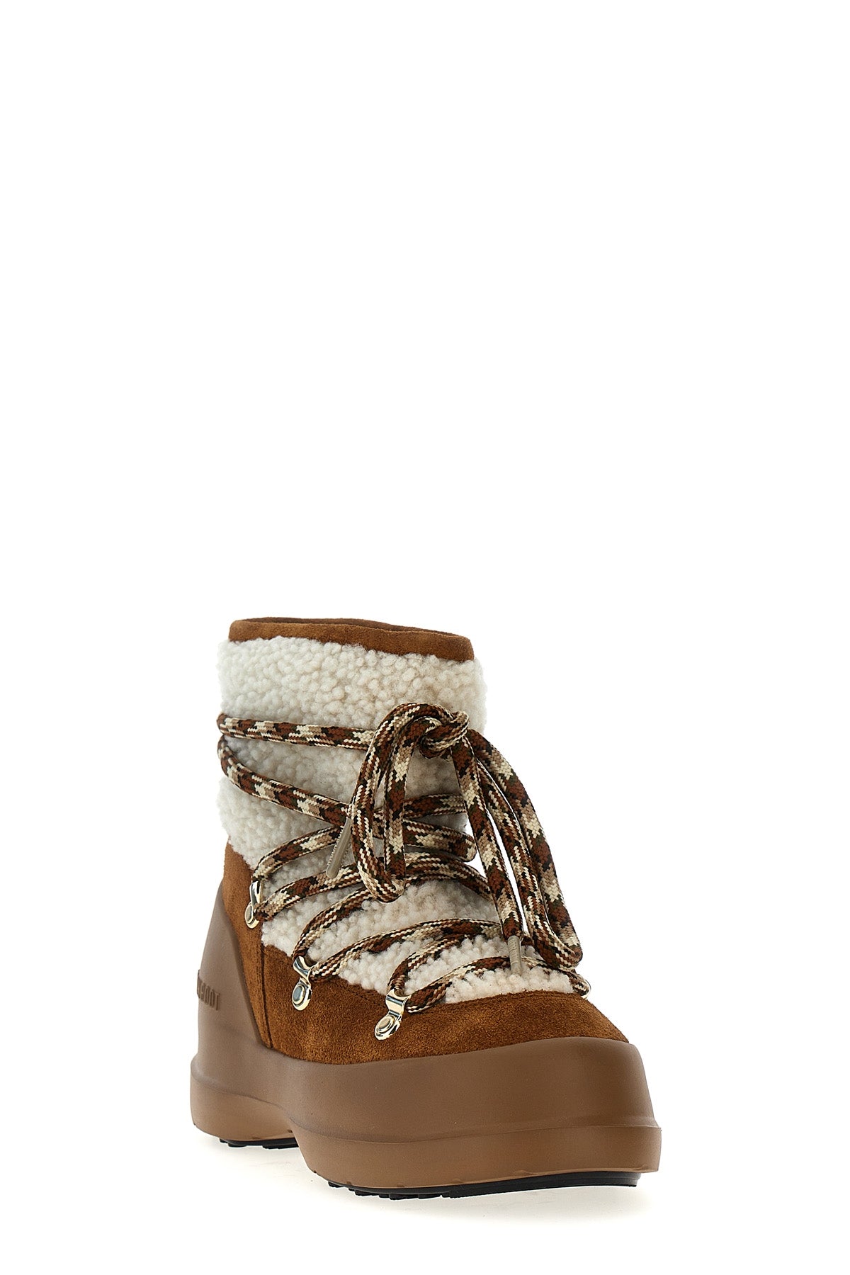 MOON BOOT 'Luna' ankle boots For Women 75% shearling 25% cow leather