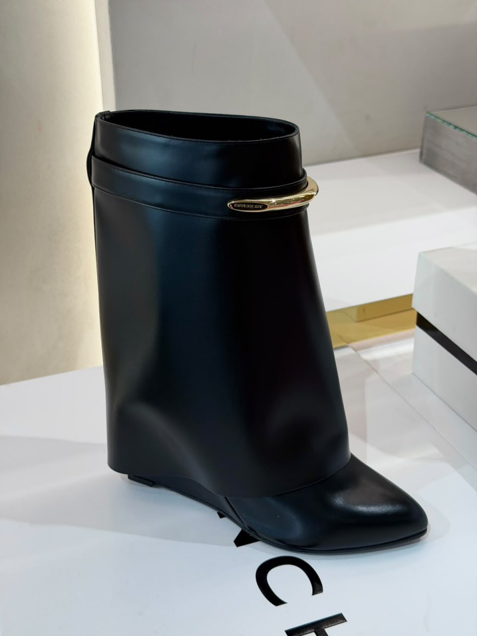 Shark Lock Boots