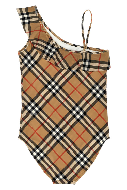 BURBERRY 'Fern' one-piece swimsuit For Baby girl 80% polyamide, 20% elastane