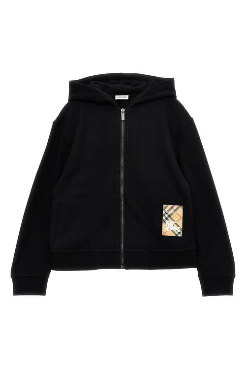 BURBERRY 'Clyde' hoodie For Unisex baby 100% cotton