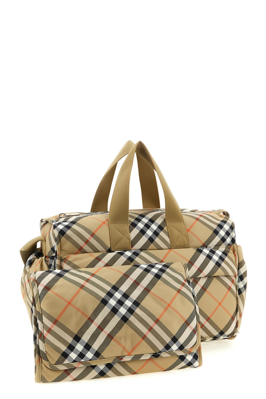 BURBERRY Check change bag For Unisex baby 100% polyamide