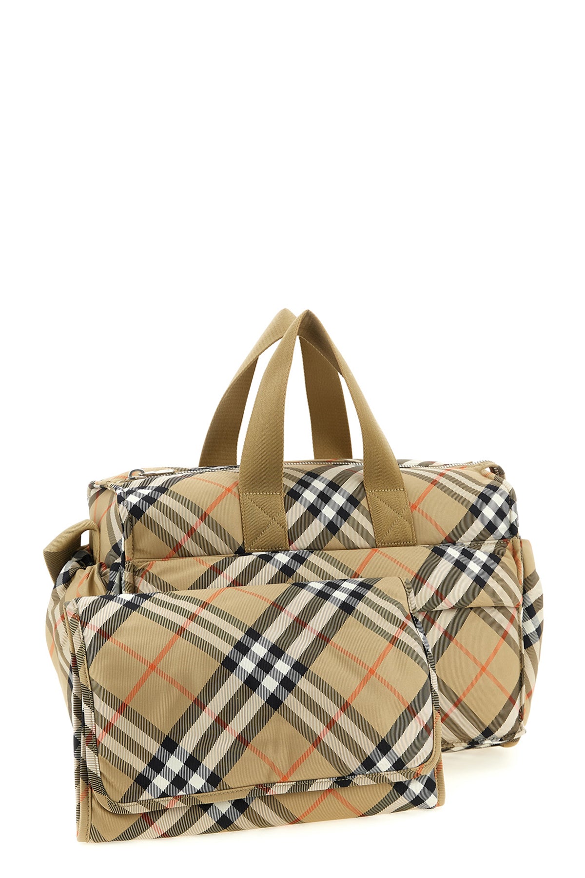 BURBERRY Check change bag For Unisex baby 100% polyamide