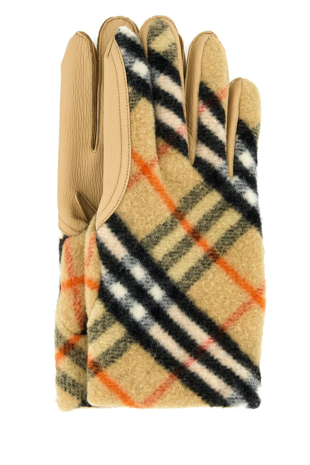 BURBERRY LG BIAS CHECK MAN GLOVE For Men 100%WOOL