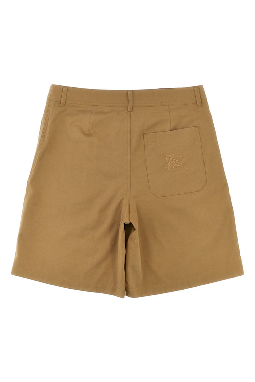 BURBERRY 'Oscar' bermuda shorts For Unisex baby 52% lyocell, 48% cotton