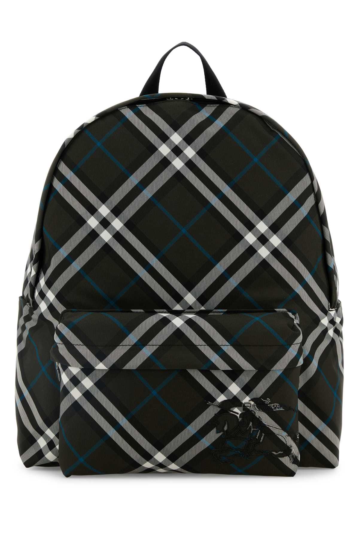 BURBERRY ML CLASSICS BACKPACK CEK For Men Exterior: 92% Polyester 8% Polyurethane Lining: 92% Polyester 8% Polyurethane Finishing: Silver metal