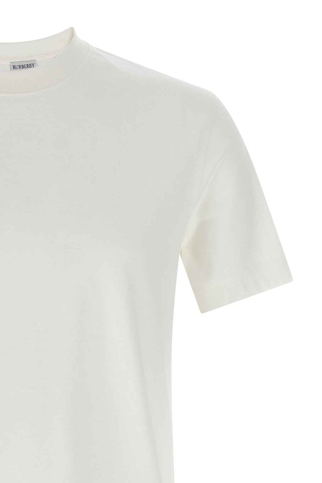 BURBERRY Burberry Check patch T-shirt