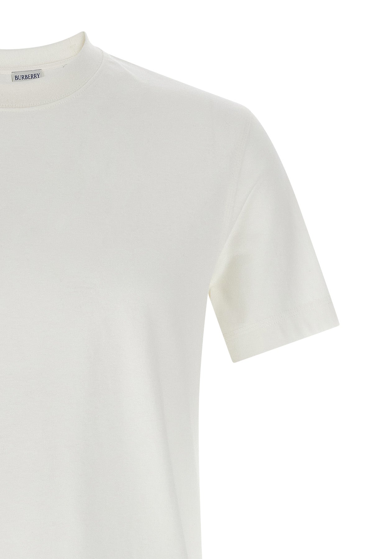 BURBERRY Burberry Check patch T-shirt