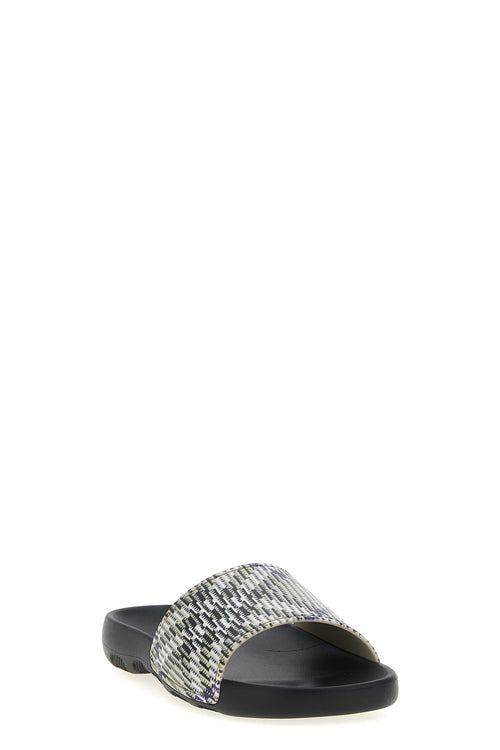 BURBERRY 'Dive Check' sandals For Men 100% thermoplastic polyurethane