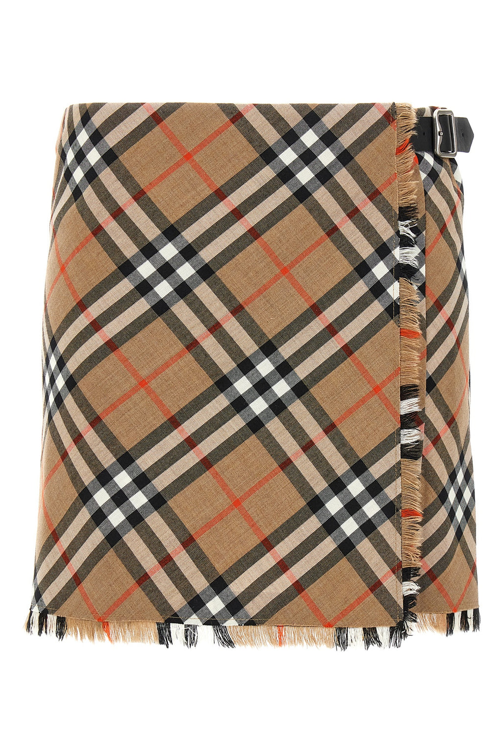 BURBERRY Kilt skirt For Women 53% polyester, 47% virgin wool