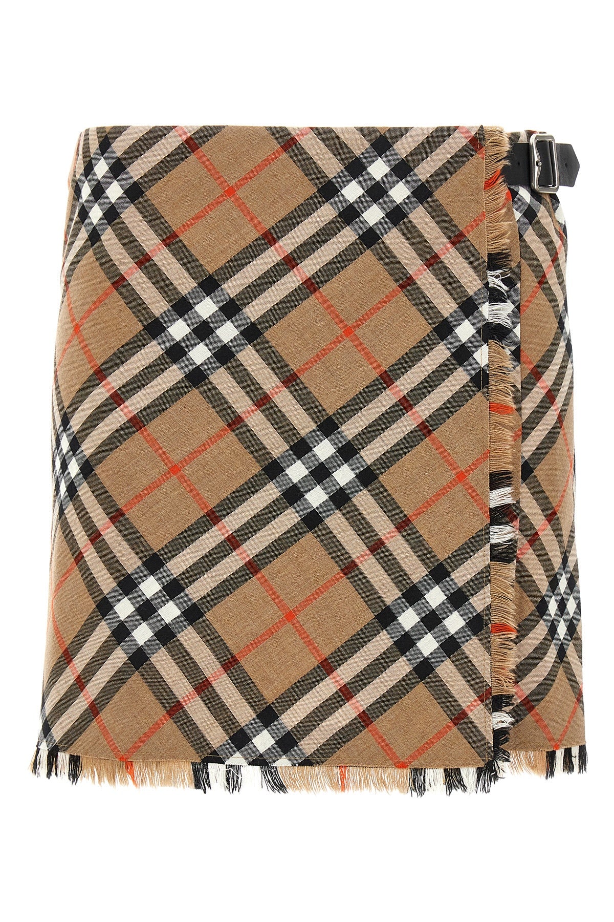 BURBERRY Kilt skirt For Women 53% polyester, 47% virgin wool