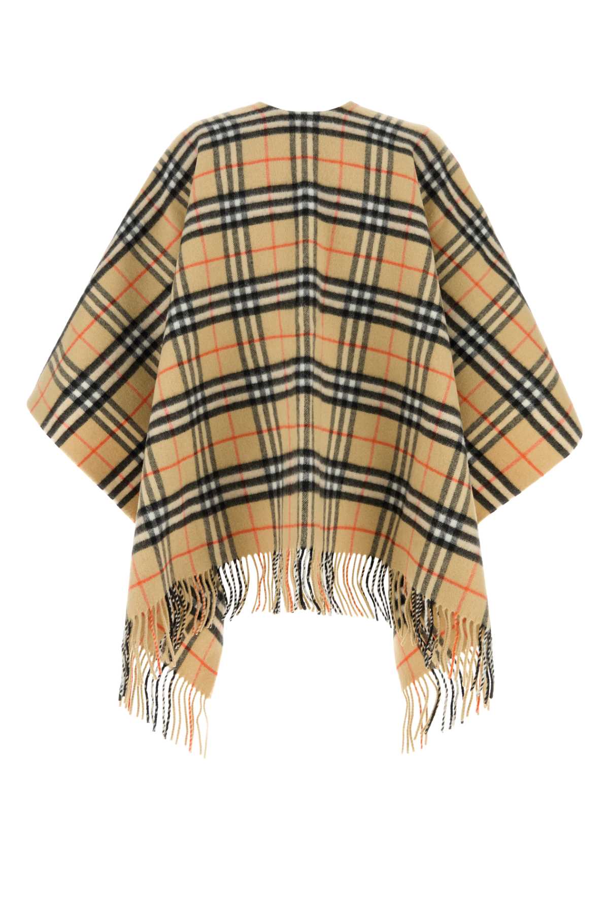 BURBERRY ST CHARLOTTE CAPE For Women Exterior: 90% Wool 10% Cashmere