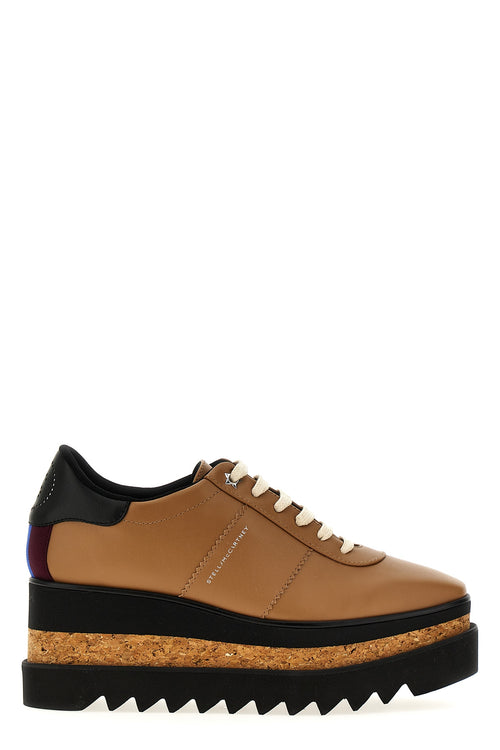 STELLA MCCARTNEY 'Sneak-Elyse' wedges For Women 53% polyester, 47% polyurethane