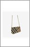 BURBERRY LS SNIP MINI CHAIN BAG CJ1 For Women Exterior: 100% Fabric Lining: 100% Leather Finishing: Golden metal