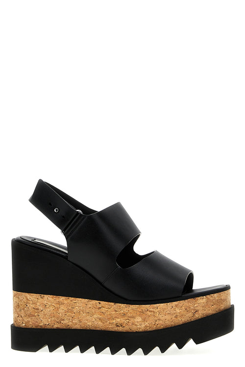 STELLA MCCARTNEY 'Sneak-Elyse' sandals For Women 53% polyester, 47% polyurethane