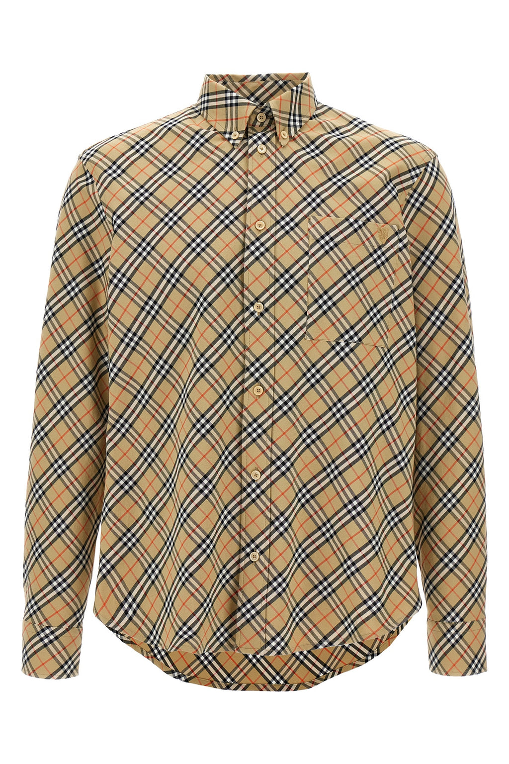 BURBERRY Check shirt For Men 100% cotton