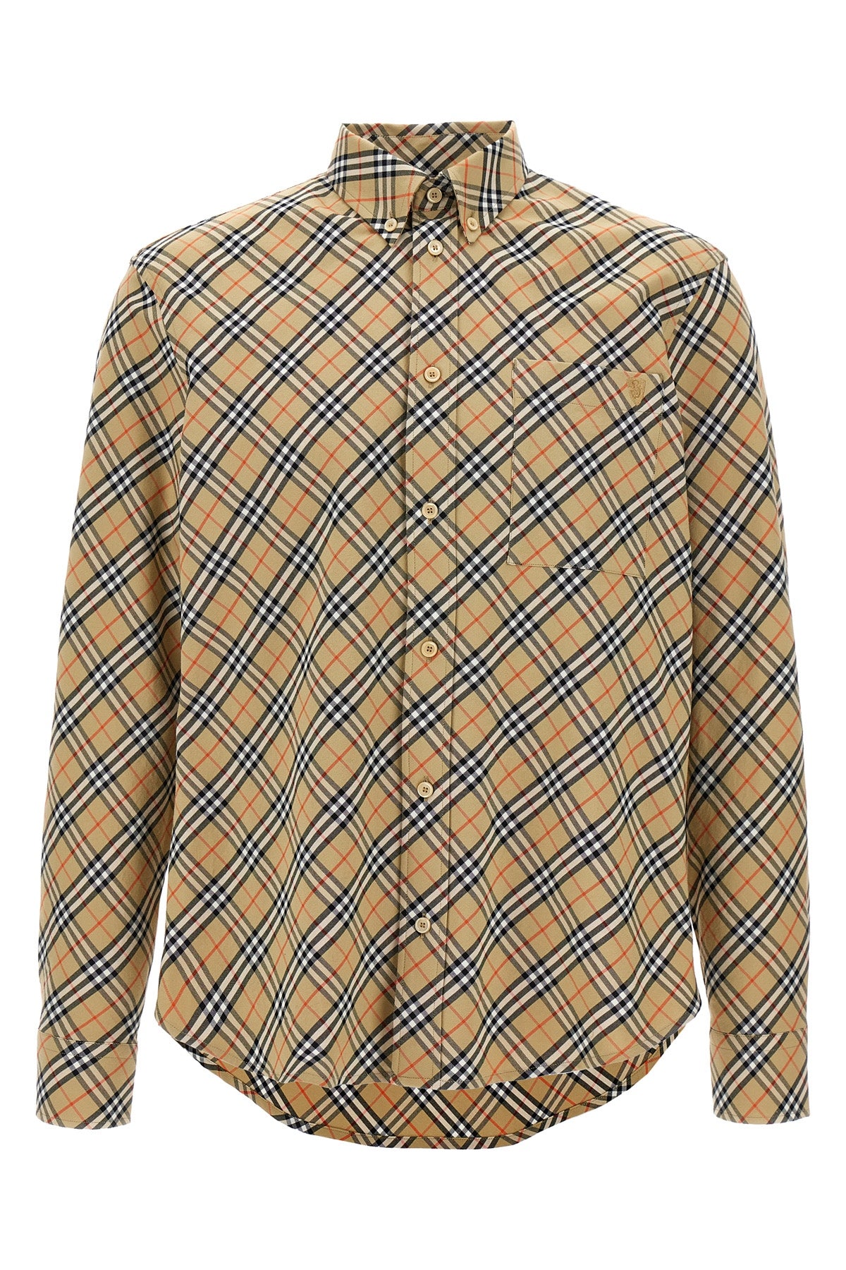 BURBERRY Check shirt For Men 100% cotton