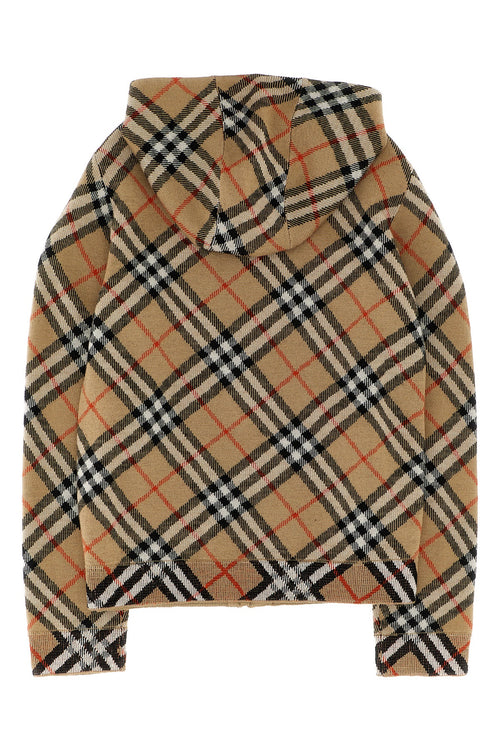 BURBERRY 'Jimmy' hoodie For Unisex baby 100% wool