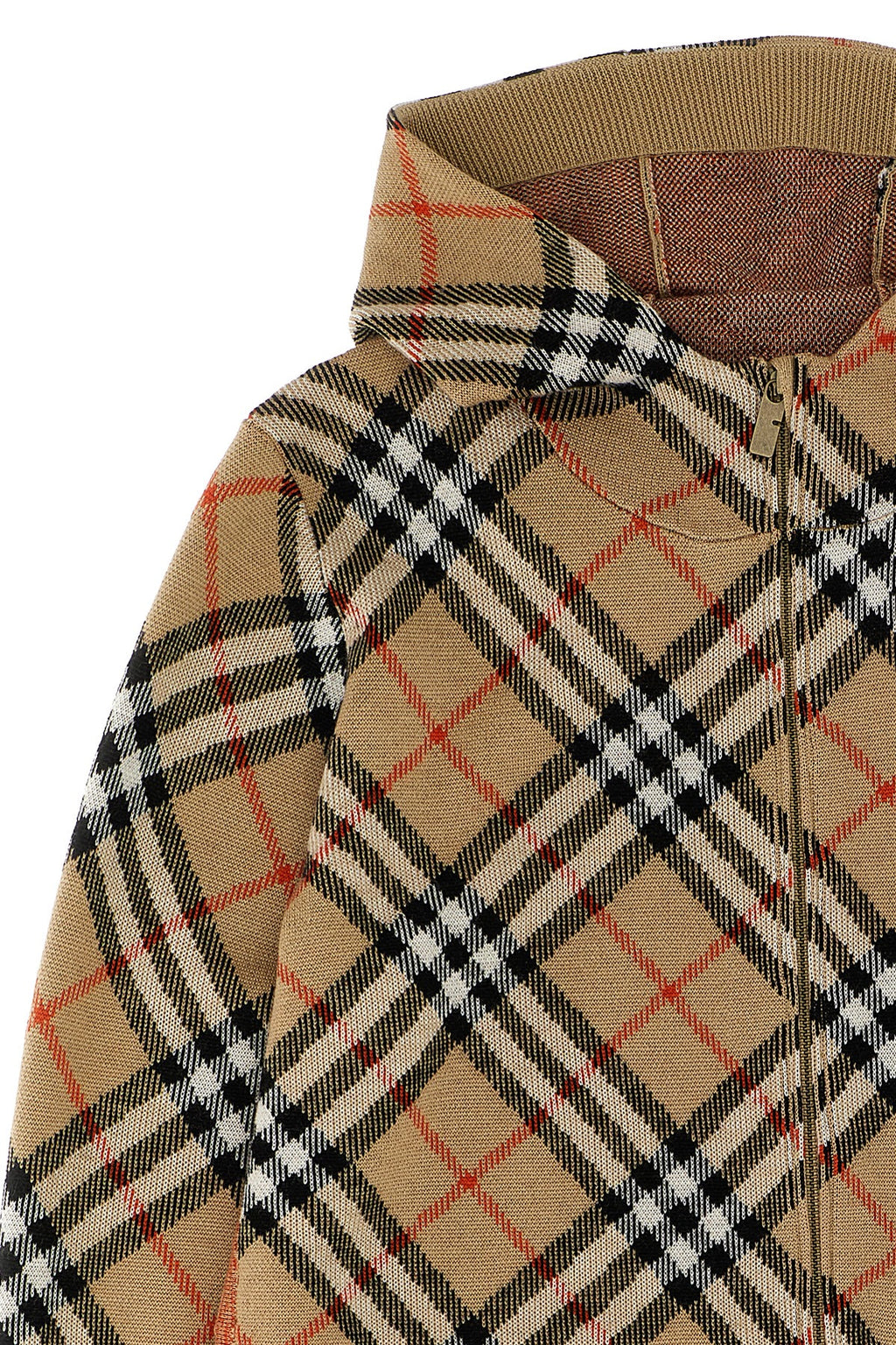 BURBERRY 'Jimmy' hoodie For Unisex baby 100% wool