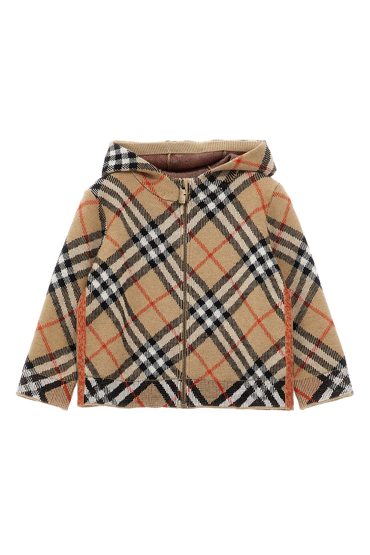 BURBERRY 'Jimmy' hoodie For Unisex baby 100% wool